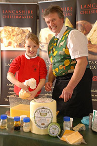 Lancashire Cheese making Demonstration